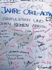 Wir gratulieren und wünschen keinen Abriss